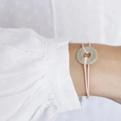 Bracelet cordon maman Petite Chérie (argent 925°)