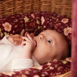 Bracelet de dentition en caoutchouc naturel fleur