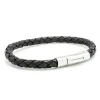 Bracelet L'Epicurien noir (acier)