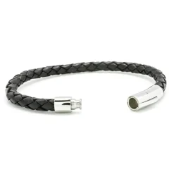 Bracelet L'Epicurien noir (acier)