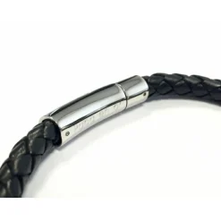 Bracelet L'Epicurien noir (acier)