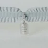 Bracelet Mon Petit Poids en argent rhodié (personnalisable)