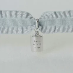 Bracelet Mon Petit Poids en argent rhodié (personnalisable)