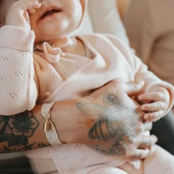 Bracelet Mon Petit Poids en plaqué or jaune (personnalisable)