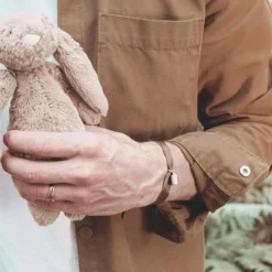 Bracelet Mon Petit Poids en plaqué or jaune (personnalisable)