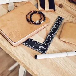 Bracelet papa perles mates personnalisable (acier)