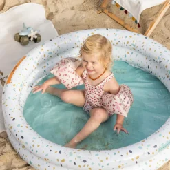 Brassards de natation Léopard vieux rose (0-2 ans)