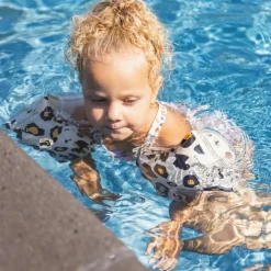 Brassards de natation Léopard beige (2-6 ans)