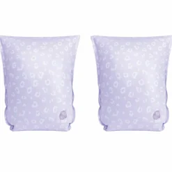 Brassards de natation Léopard lila (0-2 ans)