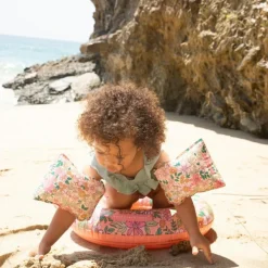 Brassards de natation pink blossom (2-6 ans)