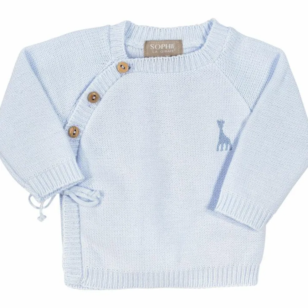 Brassière bleue Sophie la girafe (0-1 mois)