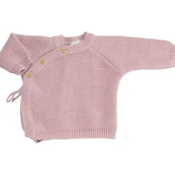 Brassière en maille Rose (0-1 mois)