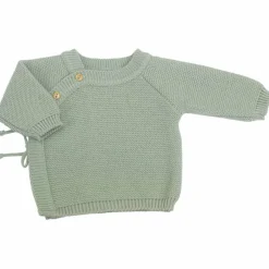 Brassière en maille Vert Olive (0-1 mois)