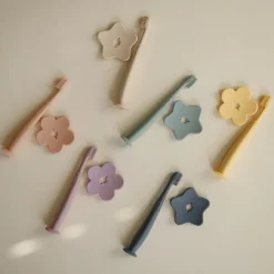 Brosse à dent d'apprentissage fleur Blush