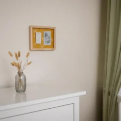 Cadre photo empreintes Classique Daisy Ochre