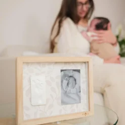 Cadre photo empreintes Classique Ivy Grey