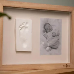 Cadre photo empreintes Classique Ivy Grey