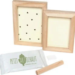 Cadre photo empreintes Duo Jolis Cœurs