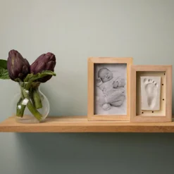 Cadre photo empreintes Duo Jolis Cœurs