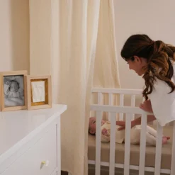 Cadre photo empreintes Duo Daisy Ochre