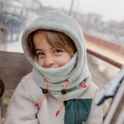 Cagoule polaire Warmy Green (2-5 ans)