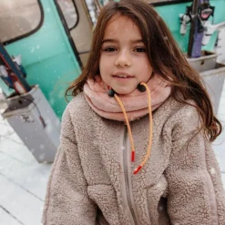 Cagoule polaire Warmy Pink (2-5 ans)