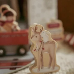 Calendrier de l'avent avec circuit de train