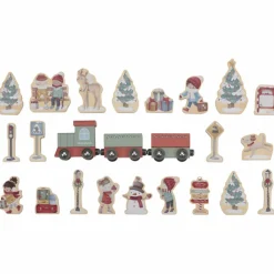 Calendrier de l'avent avec circuit de train