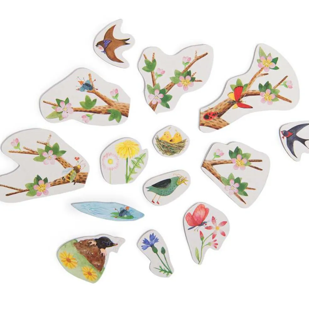 Calendrier magnétique des saisons Le Jardin du Moulin