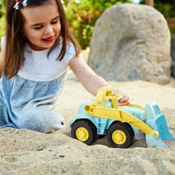 Camion chargeur bleu