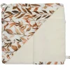 Cape de bain bambou + gant Caramel forest (70 x 70 cm)