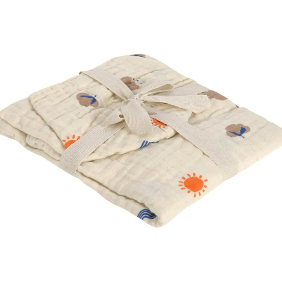 Cape de bain Blossom nature