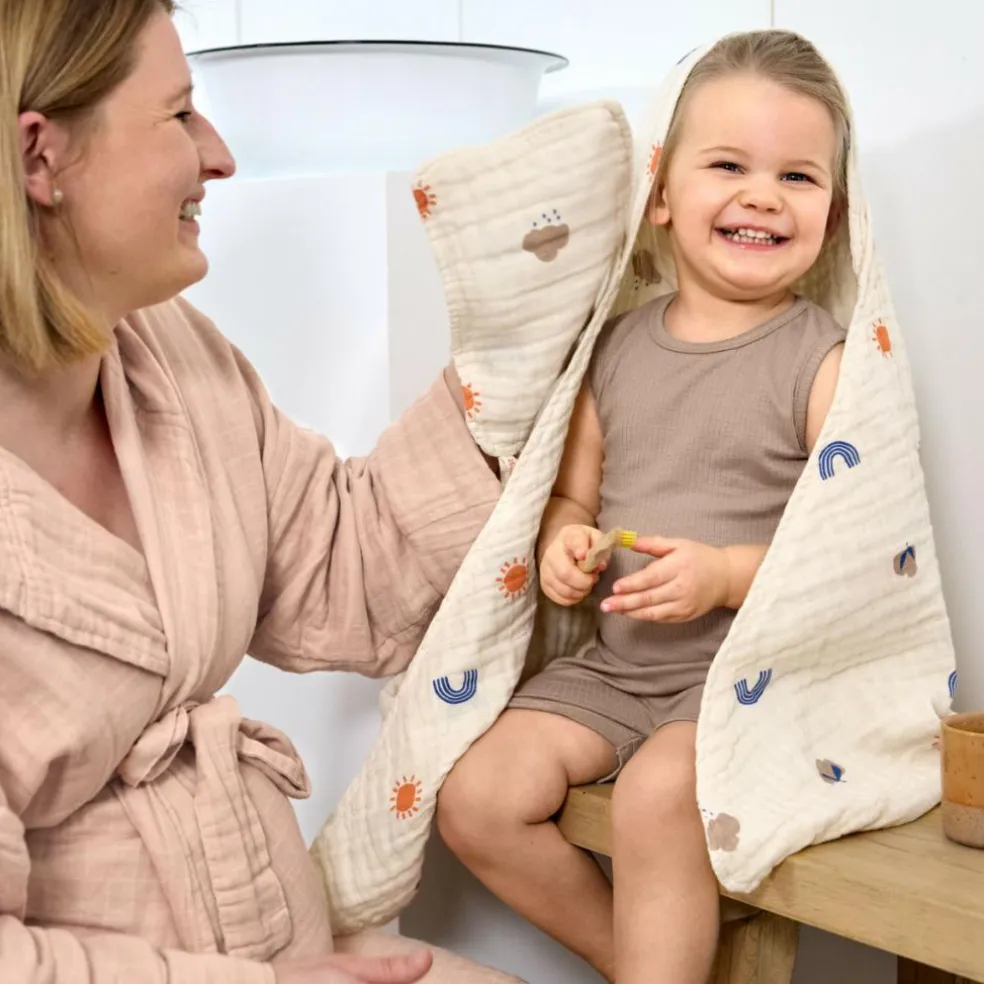 Cape de bain Blossom nature