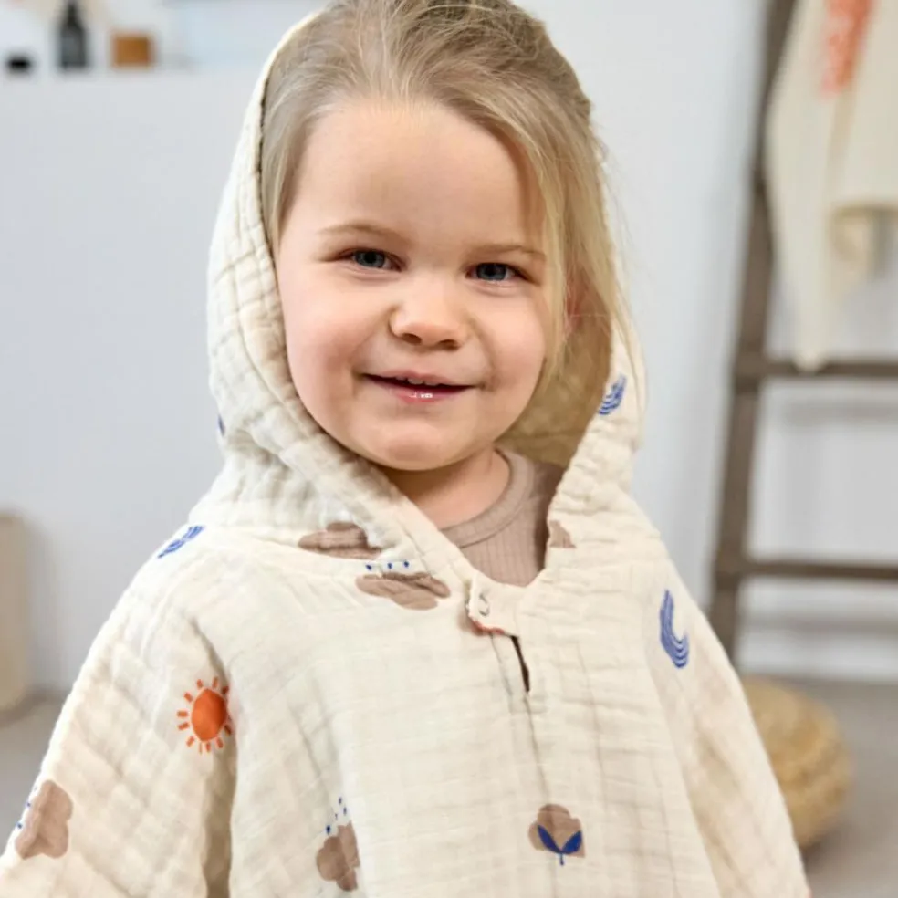 Cape de bain Blossom nature