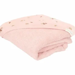 Cape de bain brodée Blossom (75 x 75 cm)