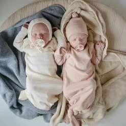 Cape de bain en coton bio Fog