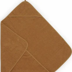 Cape de bain en éponge de coton Caramel (75 x 75 cm)