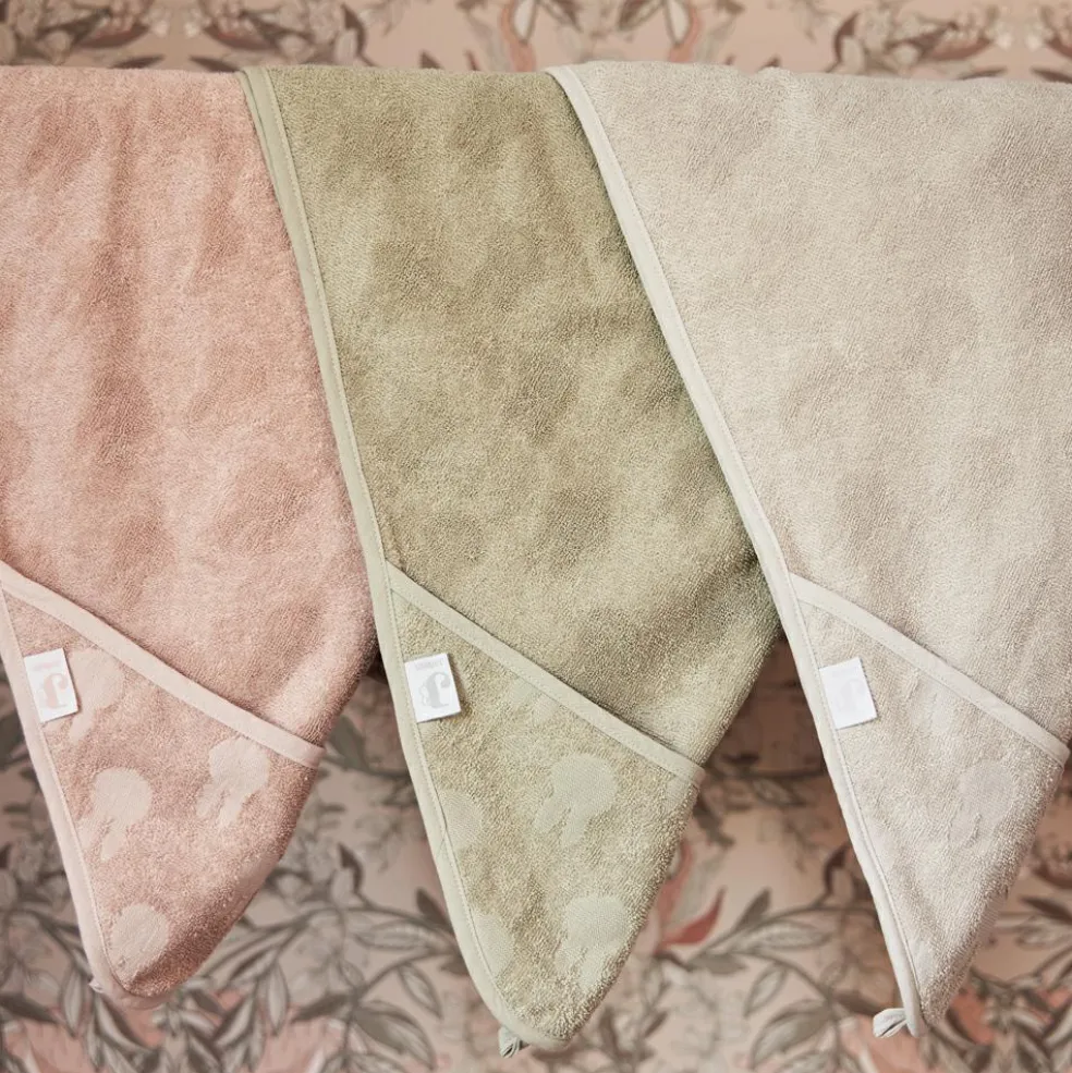 Cape de bain Miffy Jacquard Wild Rose (75 x 75 cm)