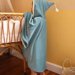 Cape de bain orque océan personnalisable (0-5 ans)