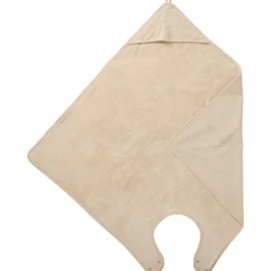 Cape de bain Tablier en bambou biscuit (100 x 100 cm)