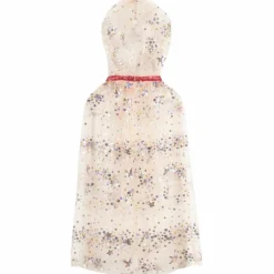 Cape de fée brodée multicolore (4-10 ans)