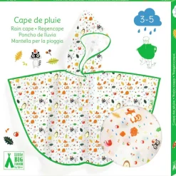 Cape de pluie Sous-bois (3-5 ans)
