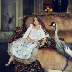 Cape en fausse fourrure Sterre (5-7 ans)