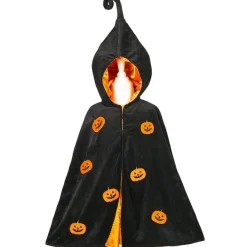 Cape Halloween pumpkin (4-8 ans)