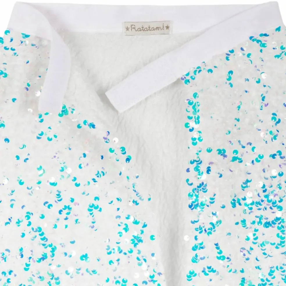 Cape Snowhite Blanc Holographique (4-12 ans)