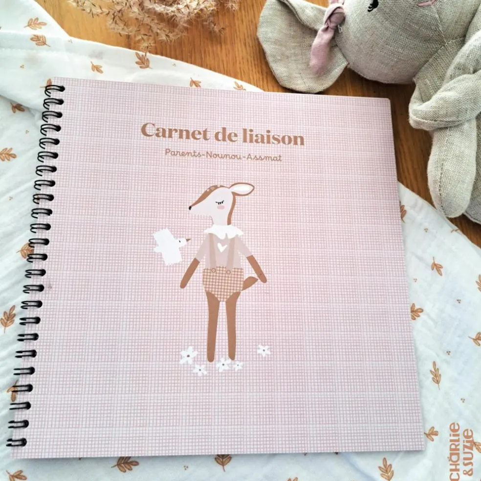 Carnet de liaison Faon liberty (54 pages)