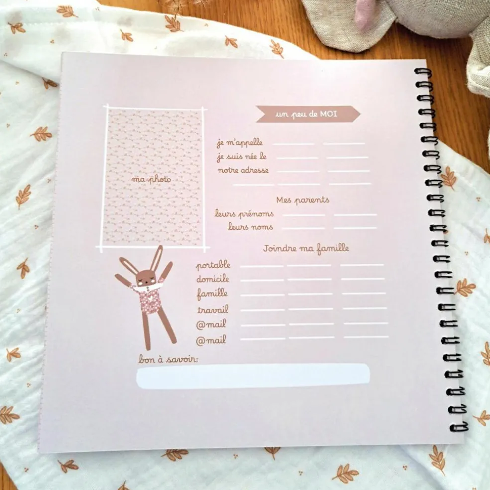 Carnet de liaison Faon liberty (54 pages)