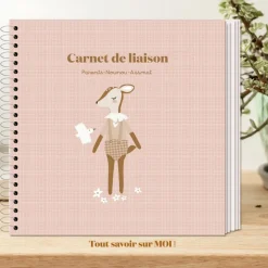 Carnet de liaison Faon liberty (54 pages)