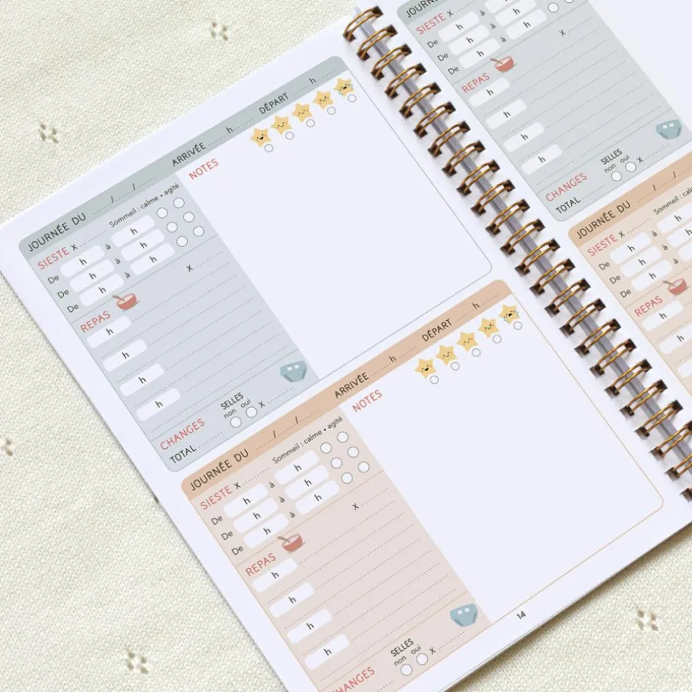 Carnet de liaison parents nounous assmat