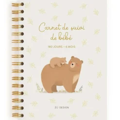 Carnet de suivi de bébé Ours (0-6 mois)